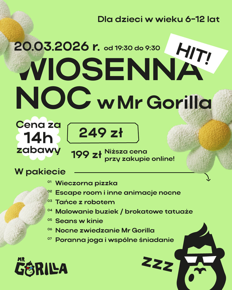 Wiosenna Noc w Mr Gorilla